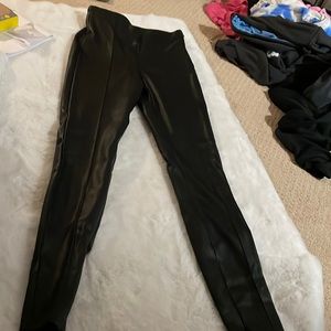 Zara leather pants